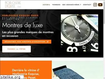 horlogerie-exquise-paris.com