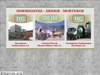 hormigonesguadarranque.es