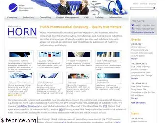 www.horn-pharma.de