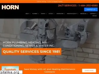 hornplumbing.com