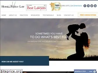 horrafamilylaw.com