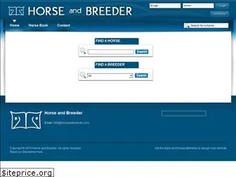 horseandbreeder.com