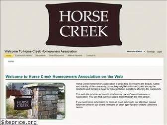 horsecreekhoa.com