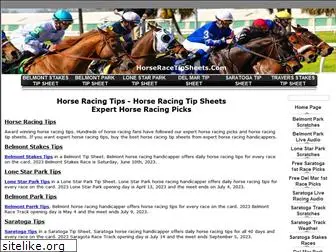 horseracetipsheets.com