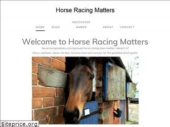 horseracingmatters.com