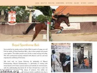 horseridinginbali.com