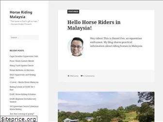 horseridingmalaysia.com