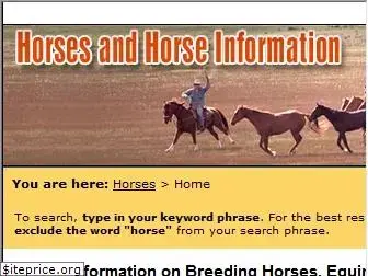 horses-and-horse-information.com