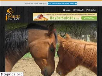 horsesforlease.com