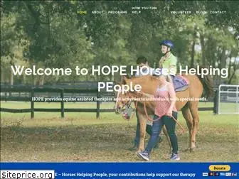 horseshelpingpeople.org