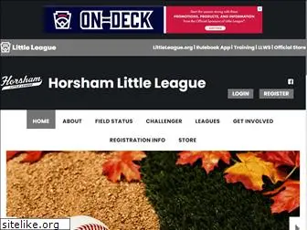 horshamlittleleague.com