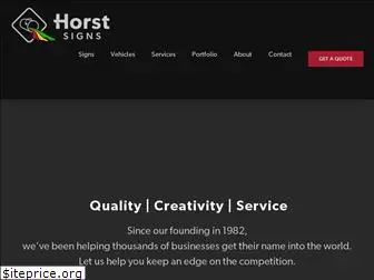 horstsigns.com