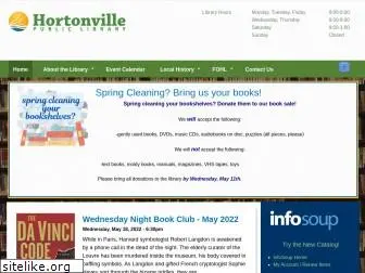 hortonvillelibrary.org