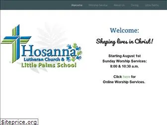 hosanna-lcms.com