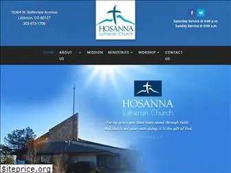 hosanna-lutheran.com