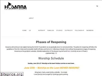 hosannalutheran.org