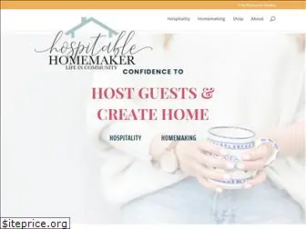 hospitablehomemaker.com