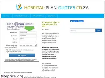 hospital-plan-quotes.co.za