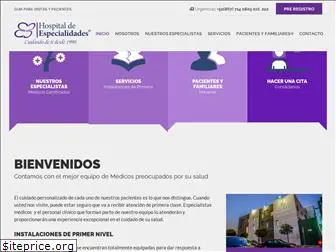 hospitalespecialidades.com