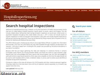 hospitalinspections.org