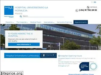 hospitallamoraleja.es