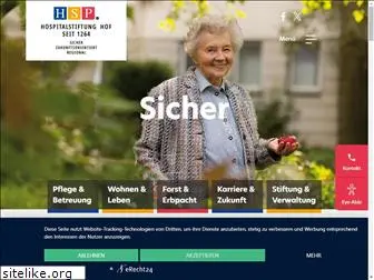 hospitalstiftung-hof.de