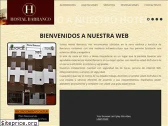 hostalbarranco.com