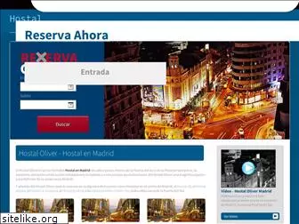 hostalolivermadrid.com