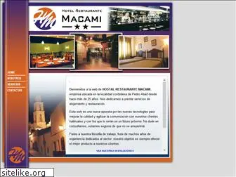 hostalrestaurantemacami.com