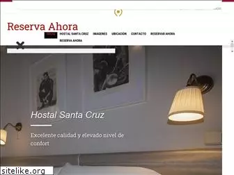 hostalsantacruz.com