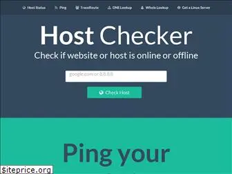 hostchecker.net