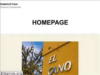 hosteriaelcano.com