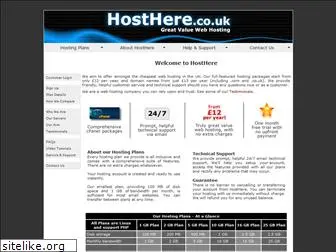 hosthere.co.uk