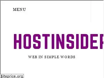 hostinsider.net
