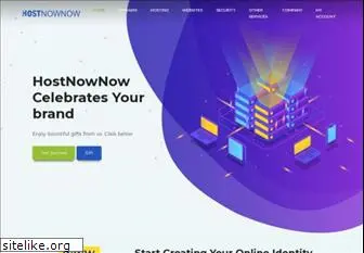 hostnownow.com