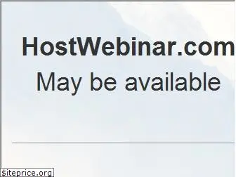 hostwebinar.com
