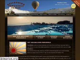 hotairballoonpamukkale.com