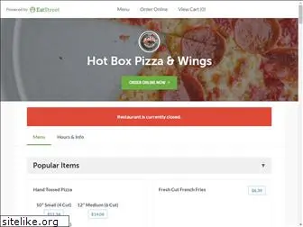 hotboxpizzanwings.com