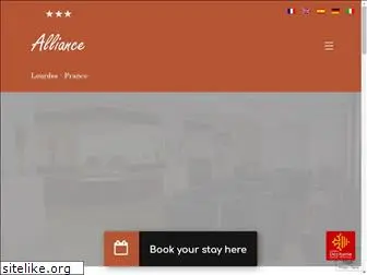 hotel-alliance-lourdes.com