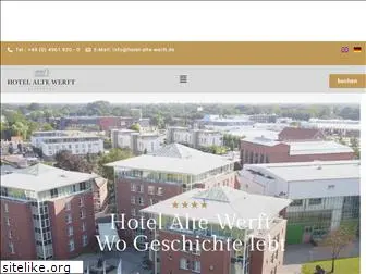 hotel-alte-werft.de