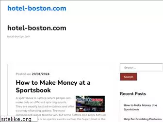 hotel-boston.com