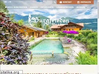 hotel-burgfrieden.com