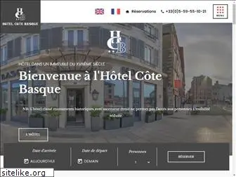 hotel-cotebasque.fr