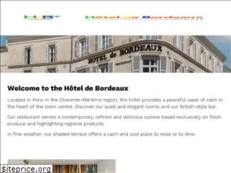hotel-de-bordeaux.com