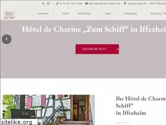hotel-de-charme.de