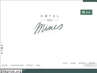 hotel-desmines-paris.com