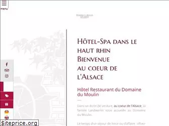 hotel-domainedumoulin-alsace.com