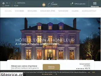 hotel-ecrin-honfleur.com