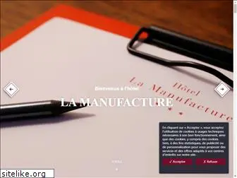 hotel-la-manufacture.com