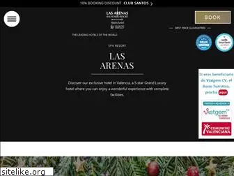 hotel-lasarenas.com